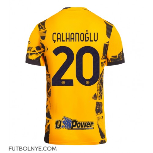 Camiseta Inter Milan Hakan Calhanoglu #20 Tercera Equipación 2024-25 manga corta